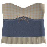 Cutesy denim dress woman 3.0 in yellow