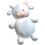♡ ꒰cutesy dreamy blue cow plush, moo moo. . .꒱♡