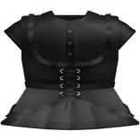 Cutesy Gothic Formal Black Dress/Top 