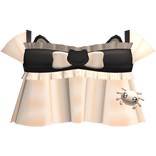 ♡・Cutesy halloween kitty orange spooky dress