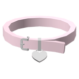Cutesy Heart Choker in Pink ♡