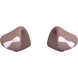 ♡ cutesy kawaii brown puppy ears with bows