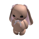 Cutesy Kawaii Coquette Bunny Plushie Handheld