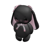 Cutesy Kawaii Coquette Bunny Plushie Handheld