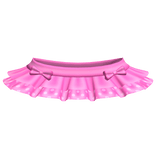 ♡꒱ cutesy kawaii hot pink tutu skirt