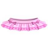 ♡꒱ cutesy kawaii pink tutu skirt