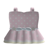 cutesy kawaii polker dot dress