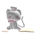 🤍Cutesy Kitty Bakery Plushie (Pastel Pink)