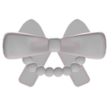 cutesy kitty bow in pink