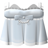 cutesy kitty dress in blue