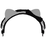 cutesy kitty headdress in black