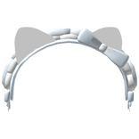 cutesy kitty headdress in blue