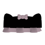 ꒰ · cutesy little kitty cat black pink shirt