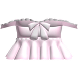 ♡ : cutesy pink flowy dress w bow