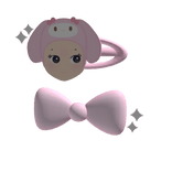  ୨ৎ : cutesy pink my melody sonny angel clip ♡