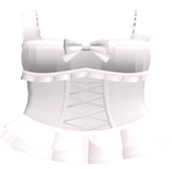 cutesy pink ruffled princess dress with bow