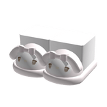 ♡ : cutesy pink sad bunny slippers with socks