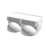 ♡ cutesy ruffle flared socks