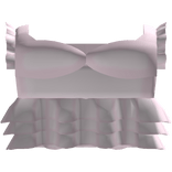 ♡ Cutesy Ruffled Pink Babydoll Shirt