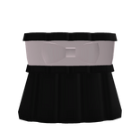 Cutesy ruffled princess doll dress in black & pink