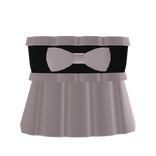 Cutesy ruffled princess doll dress in pink & black