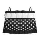 ♡ cutesy ruffled top in black