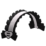 ୨୧ : cutesy ruffles headband