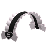 ୨୧ : cutesy ruffles headband