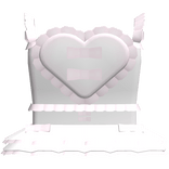 ୨୧ : cutesy ruffles with heart 