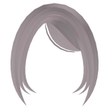 cutesy side bangs right in pastel pink