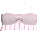 cutesy summer beach top in pink