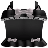 ꒰♡꒱ cutesy summer kitty cat swimsuit in black