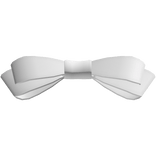 Cutesy White Bow
