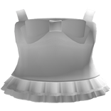 Cutesy White Bow Dress