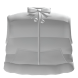 ♡ cutesy white puffer vest