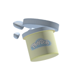 cutesy yummy blue raspberry play clay