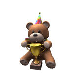 Cutie Patootie Trophy Bear