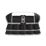 ୨୧ : cutie ruffles with bow in black