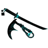 Cyan Blue/Black Dualing Defenses Recolor (Addon)