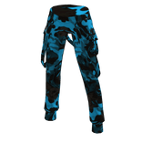 Cyan Camo Pants