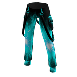 Cyan Colorshock Pants