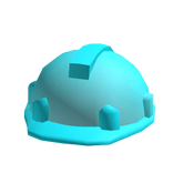 Cyan Gradient Hard Hat Recolor (Addon)