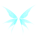 Cyan Mystic Lace Wings