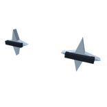 CYAN PULSE - Twin Star Clips