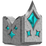 Cyan Silver Star Gauntlet L [R6]