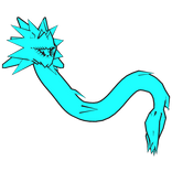 Cyan Spiky Dragon