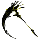 Black Cyber Scythe (Yellow) [Animated]