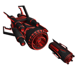 Cyber Shoulder Blasters (RED) Blocky