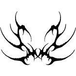 Cyber Sigil Front (Black)