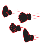 Cyber Sonic Energy Fist Barrage